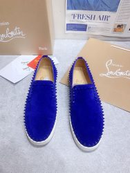 Designer Christian Louboutin Shoes Red Cowhide Luxury Replica 1