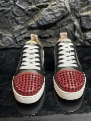 Designer Christian Louboutin Schuhe Rotes Rindsleder Replik
