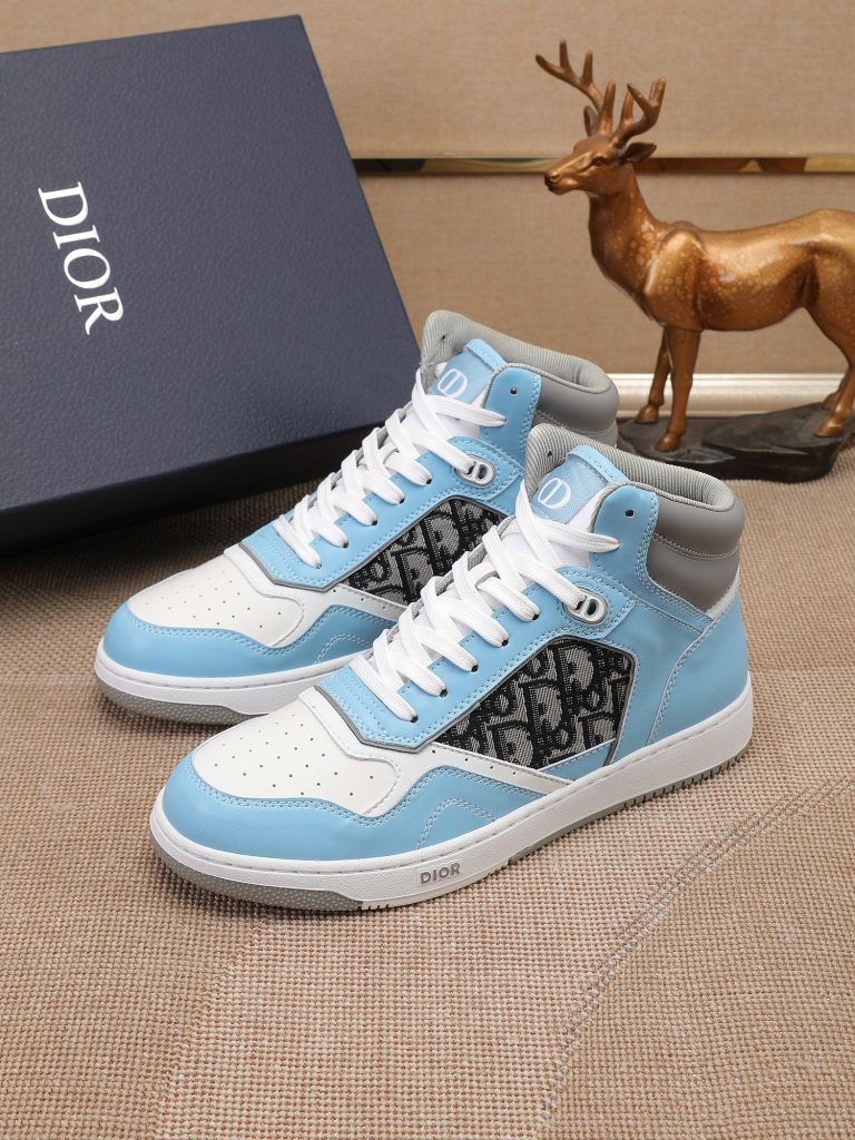 Dior zapatos de cuero de vaca Negro Clásico 1:1 zapatos falsos Lista de sitios web