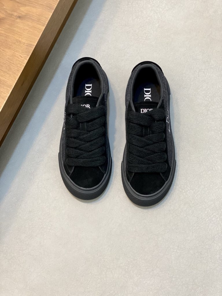 Dior Shoes Cowhide Blue Classic Luxury Replica Designer Shoes