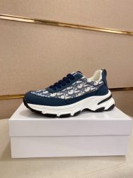Dior Shoes Cowhide Casual First Copy Fake Designer Shoes Cheap