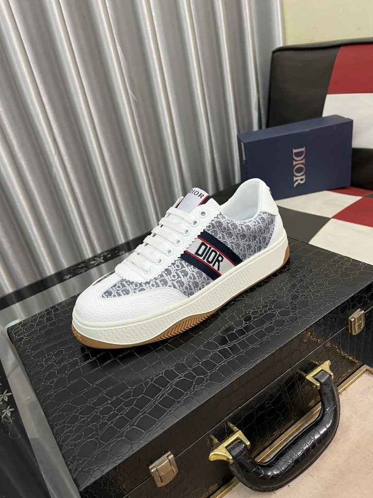 Dior Shoes Cowhide Elegant Luxury Knock Off Designer Shoes