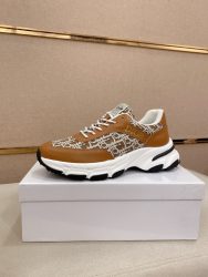Dior Shoes Cowhide First Copy Fake Designer Shoes Cheap