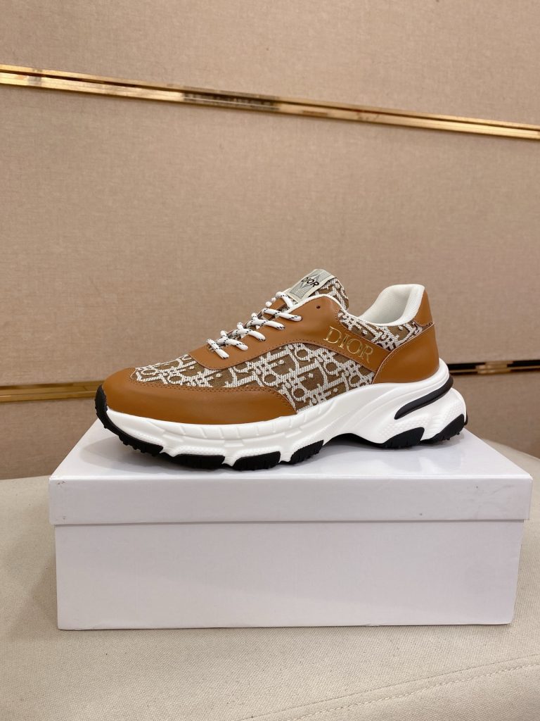 Dior Shoes Cowhide First Copy Fake Designer Shoes Cheap