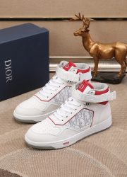 Dior Shoes Cowhide White Classic Designer Fake Trainers