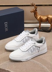 Dior Shoes Cowhide White Classic Look Alike Valentino Knock Off Shoes