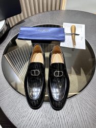 Dior Shoes Leather Beige Elegant 1:1 Fake Shoes For Sale