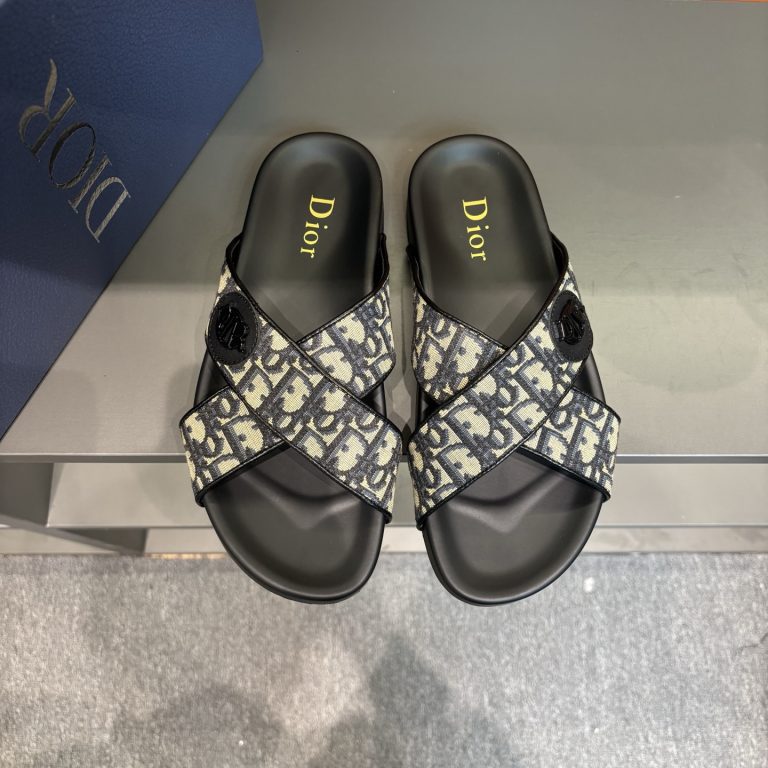 Dior Shoes Leather Black Classic Fake Fake Golden Goose Shoes