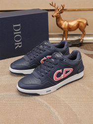Dior Shoes Leather Black Classic Fake Fake Shoes For Sale