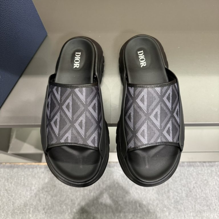 Dior Zapatos Piel Negro Clásico Falso Valentino Zapatos