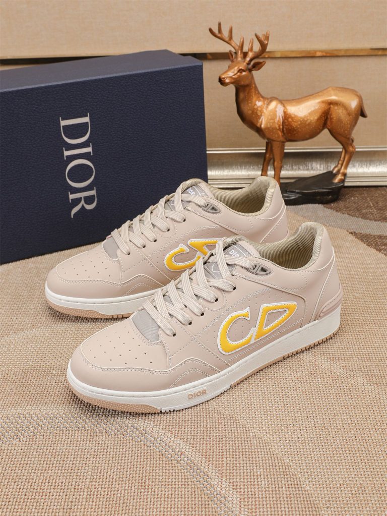 Dior zapatos de cuero negro clásico de alta calidad falsos zapatos de Jordania