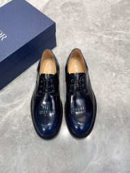 Dior Shoes Leather Black Classic Look Alike Fake Designer Shoes Cheap