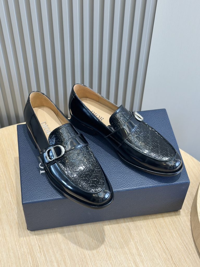 Dior Zapatos De Cuero Casual 1:1 Comprar Replica Zapatos