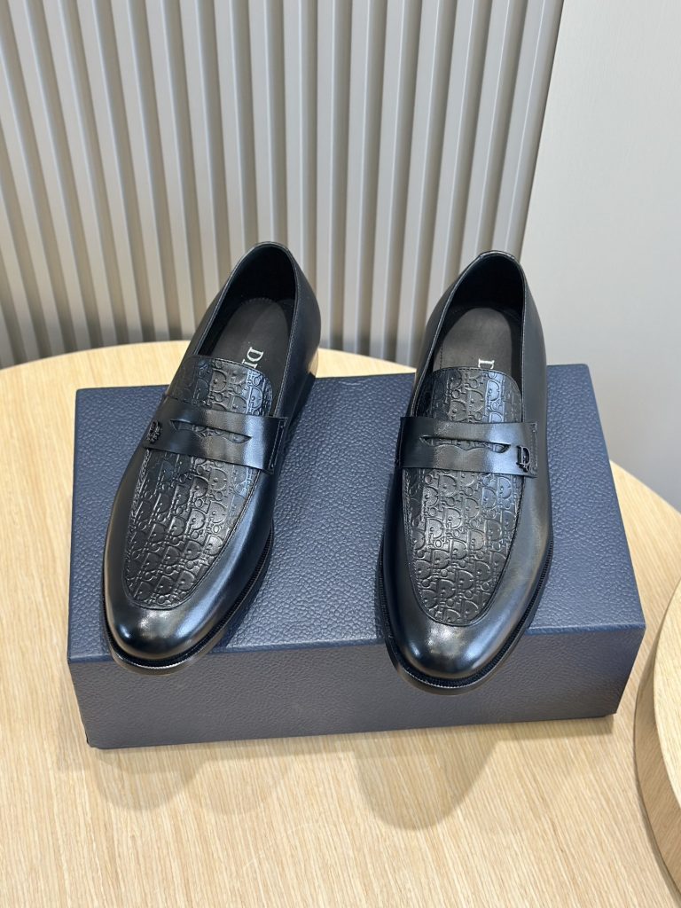 Dior zapatos de cuero Casual Diseñador Replica Trainers