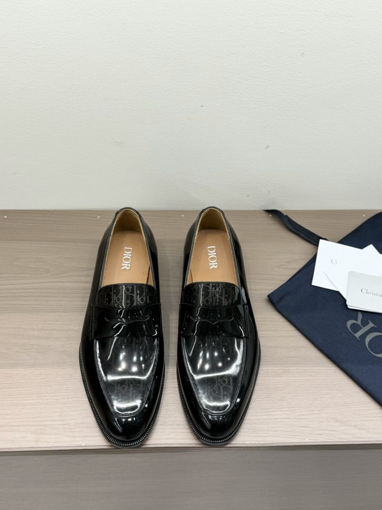 Dior Schuhe Leder Casual Erste Kopie Knock Off Designer Schuhe