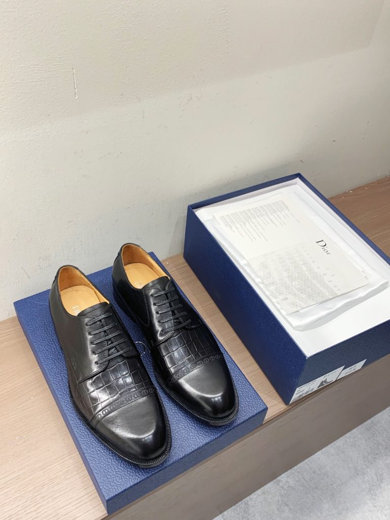 Dior Shoes Leather Casual Super Clone Replica Designer Shoes Cheap