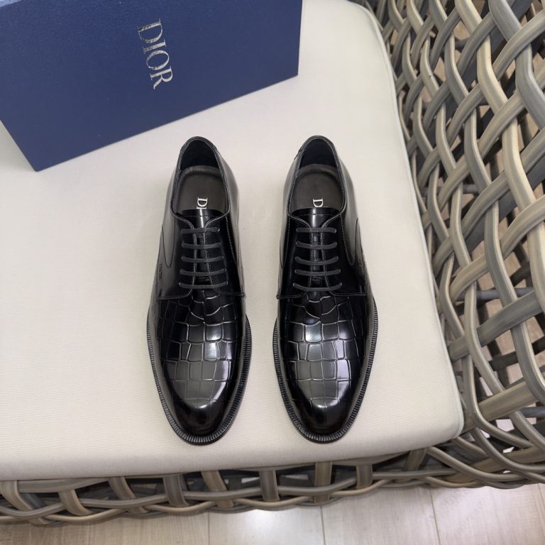 Dior Shoes Leather Classic Aaa Replica Shoes Online