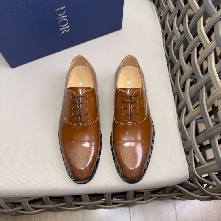 Dior Shoes Leather Classic Designer Best Fake Shoes