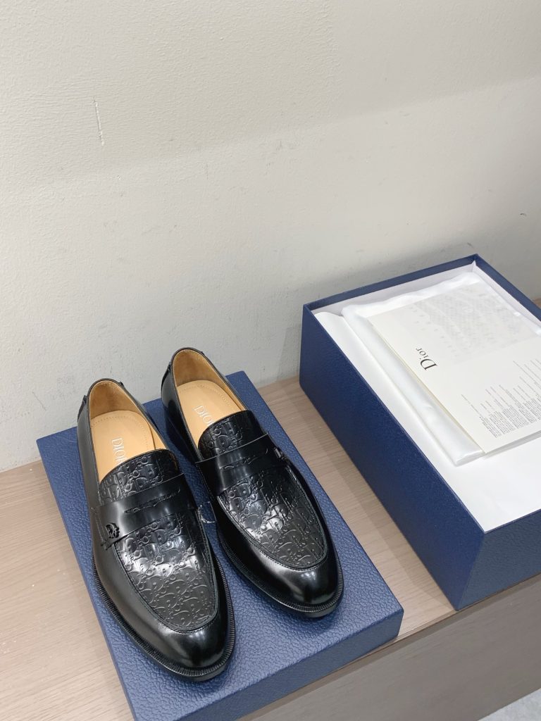 Dior Shoes Leather Classic Dupe Fake Designer Shoes