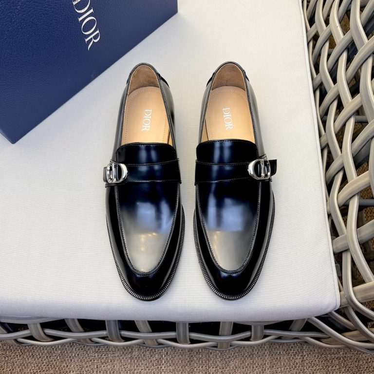 Dior Shoes Leather Classic Dupe Fake Red Bottom Shoes
