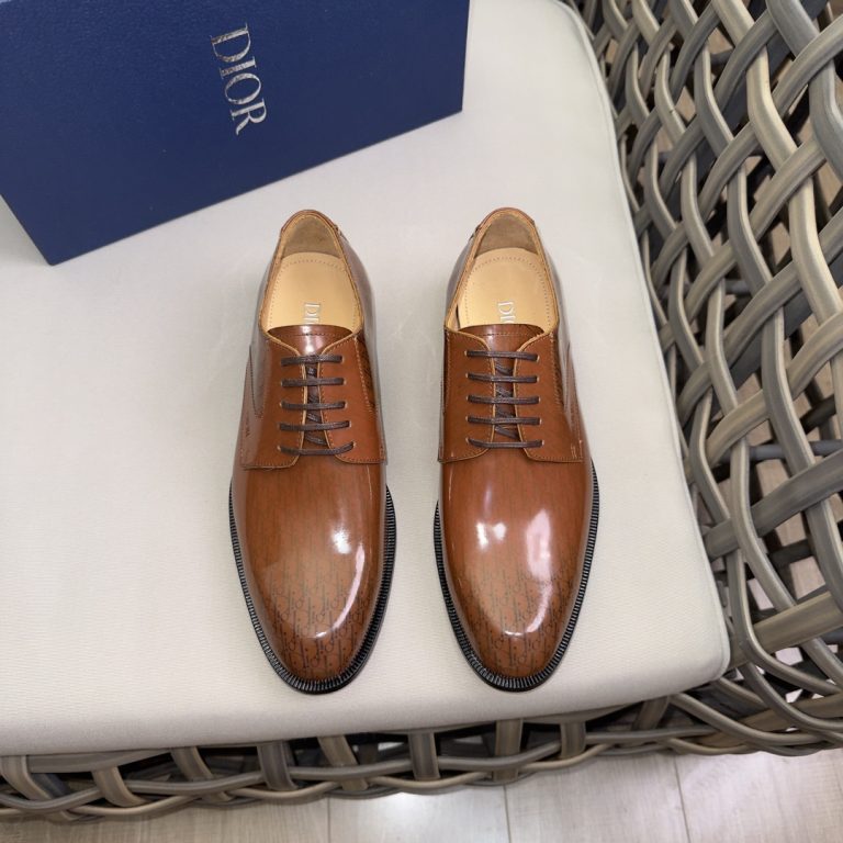 Dior Shoes Leather Classic First Copy Replica Shoes