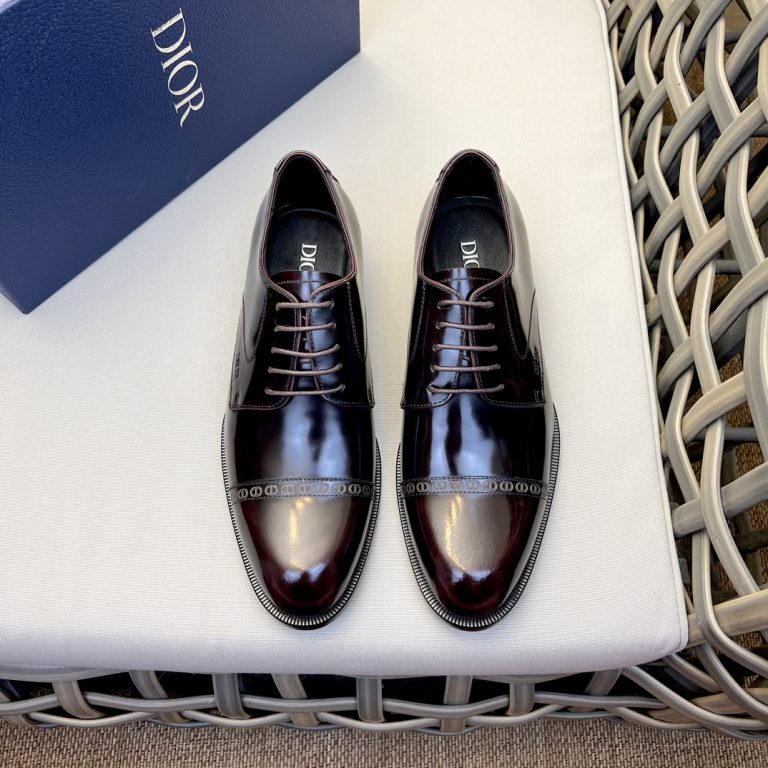 Dior Shoes Leather Classic First Copy Shoe Replicas Cheap