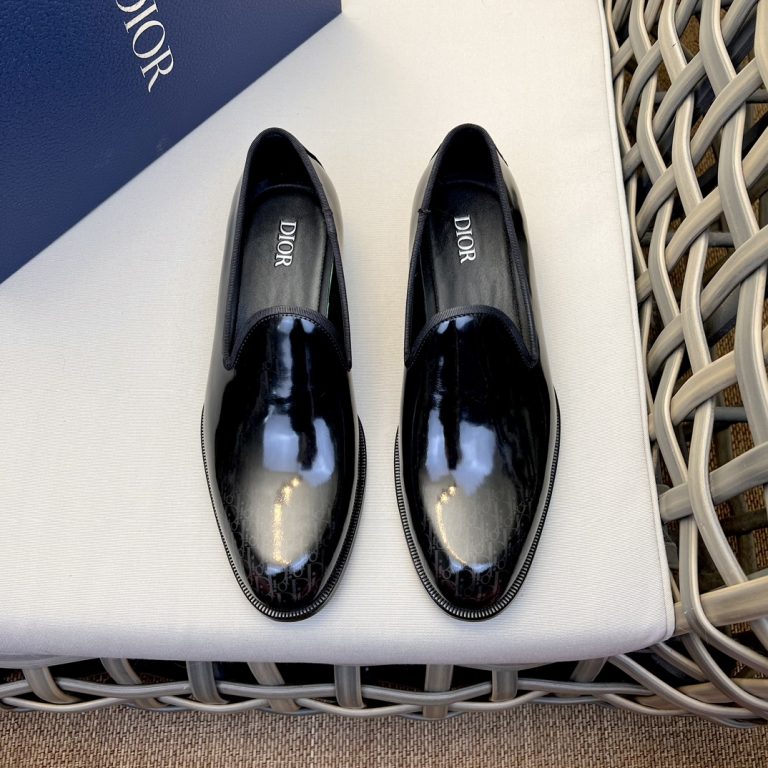 Dior Shoes Leather Classic High Quality Fake Shoes Online