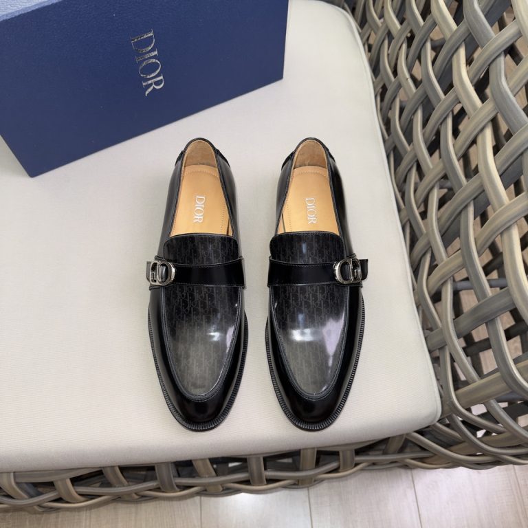 Dior Shoes Leather Classic High Quality Fake Valentino Shoes