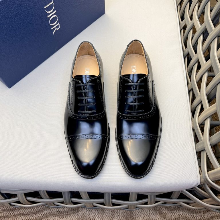Dior Shoes Leather Classic Luxury Replica Shoes Online