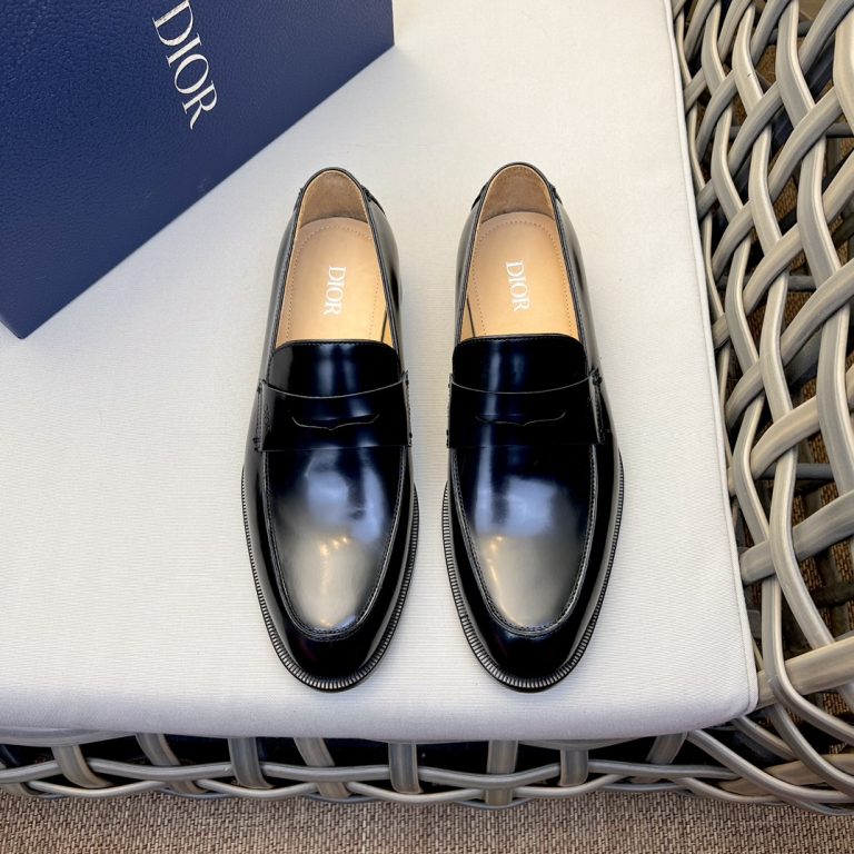 Dior Shoes Leather Classic Super Clone Best Replica Shoe Sites