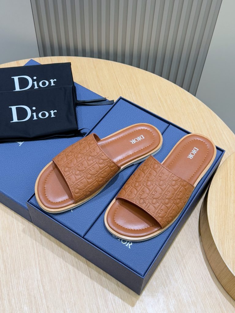 Dior Shoes Leather Elegant Designer Replica Designer Shoes Cheap