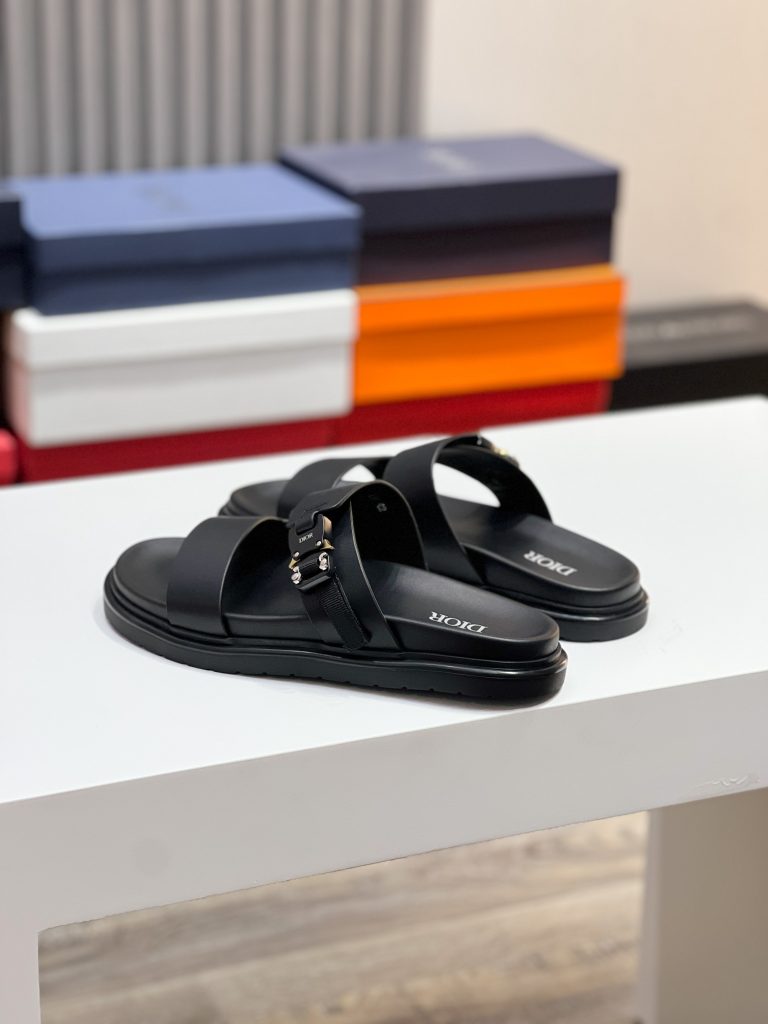 Dior Shoes Leather Elegant Look Alike Fake Shoes Shop