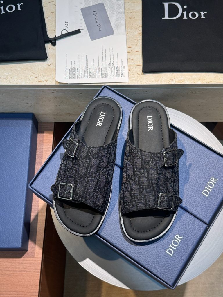 Dior Zapatos De Cuero Elegante Parecer Réplica De Zapatos Sitios Web