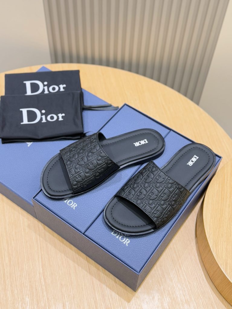 Dior Shoes Leather Elegant Super Clone Fake Designer Shoes