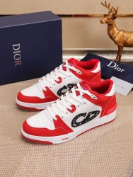 Dior Chaussures Cuir Noir Classique 1:1 Valentino Knock Off Shoes