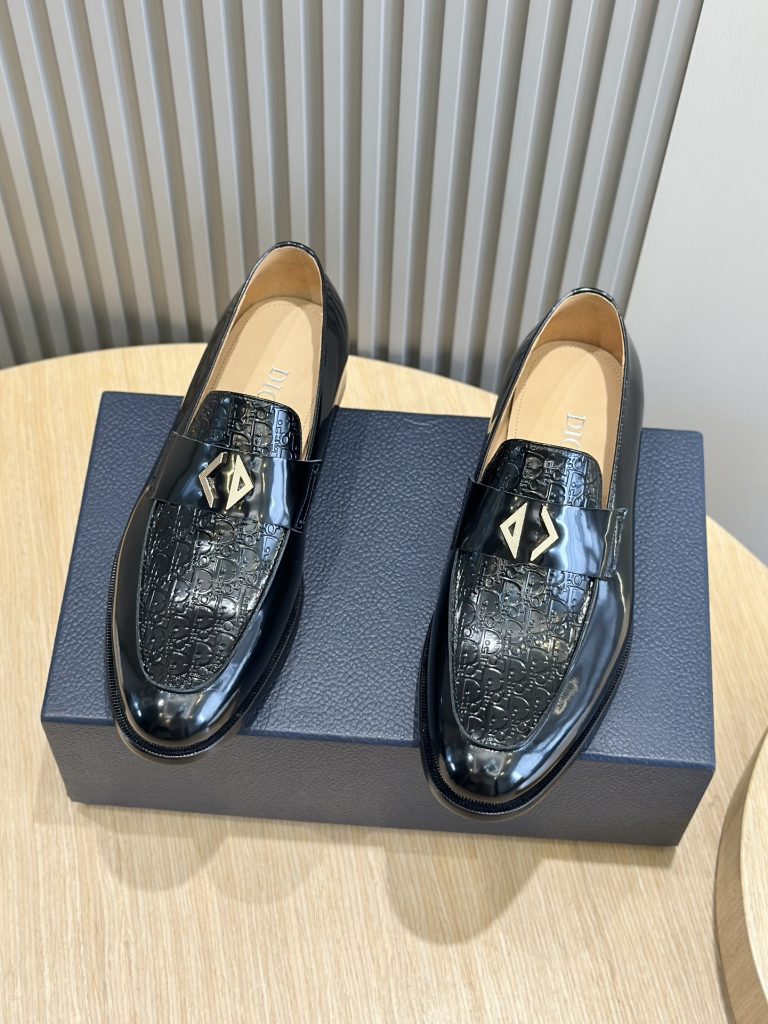 Dior Zapatos De Cuero Casual De Lujo Replica Zapatos De Diseñador Baratos