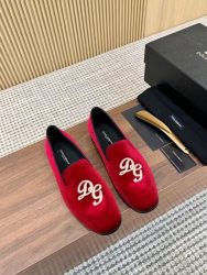 Dolce&Gabbana Shoes Leather Black Elegant Fake Fake Valentino Shoes