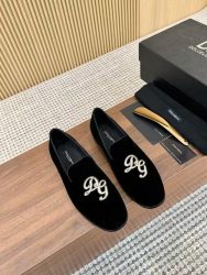 Dolce&Gabbana Shoes Leather Black Elegant High Quality Buy Replica Shoes