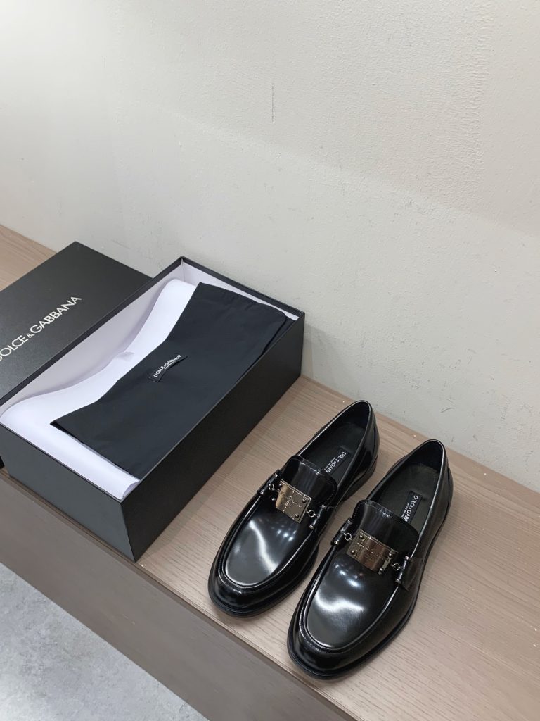 Dolce&Gabbana Zapatos de cuero Casual Dupe Fake Jordan Shoes