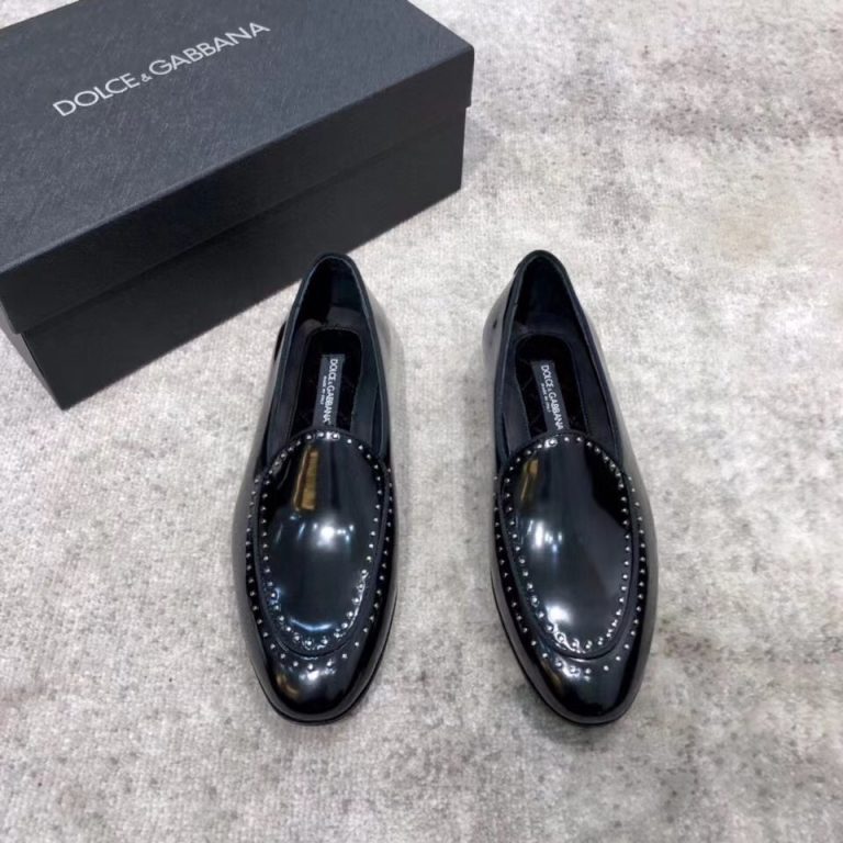 Dolce&Gabbana Shoes Leather Casual High Quality Replica Shoe Websites