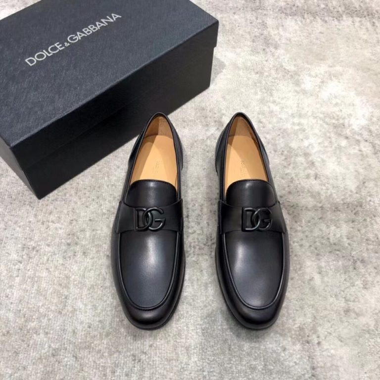 Dolce&Gabbana Shoes Leather Casual Look Alike Fake Designer Shoes