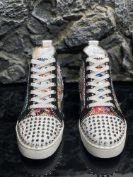 Dupe Christian Louboutin Schuhe Rotes Rindsleder Designer Replik 7