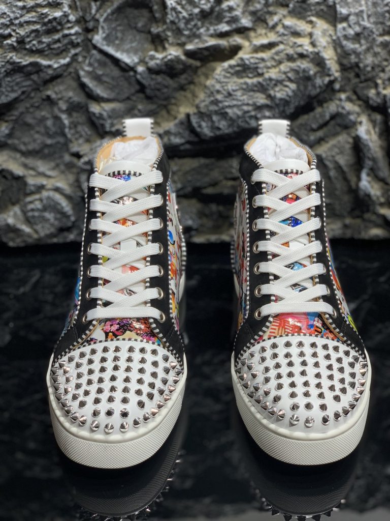 Dupe Christian Louboutin Schuhe Rotes Rindsleder Designer Replik 7