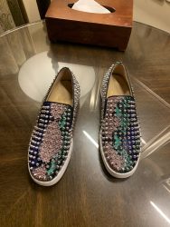 Dupe Christian Louboutin Zapatos de piel de vaca roja Primera Copia Réplica 2