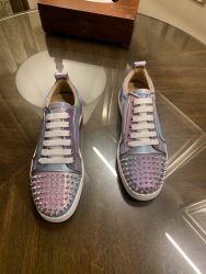 Dupe Christian Louboutin Zapatos de piel de vaca roja Primera Copia Réplica 3