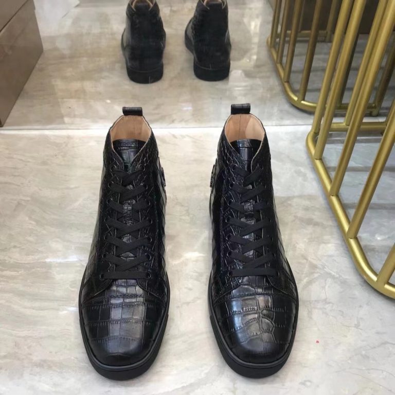 Dupe Christian Louboutin Schuhe Rotes Rindsleder Hochwertige Replik 7