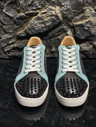 Dupe Christian Louboutin Shoes Red Cowhide Look Alike Replica 11