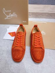 Dupe Christian Louboutin Shoes Red Cowhide Look Alike Replica 15