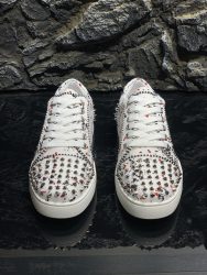 Dupe Christian Louboutin Shoes Red Cowhide Look Alike Replica 5