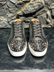 Dupe Christian Louboutin Shoes Red Cowhide Look Alike Replica 9